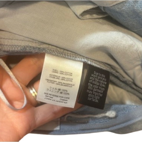 NWOT J. Crew Chambray Jumpsuit Blue Size 12Tall - Picture 5 of 10